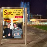 Wahlkampagne Simon & Stephan